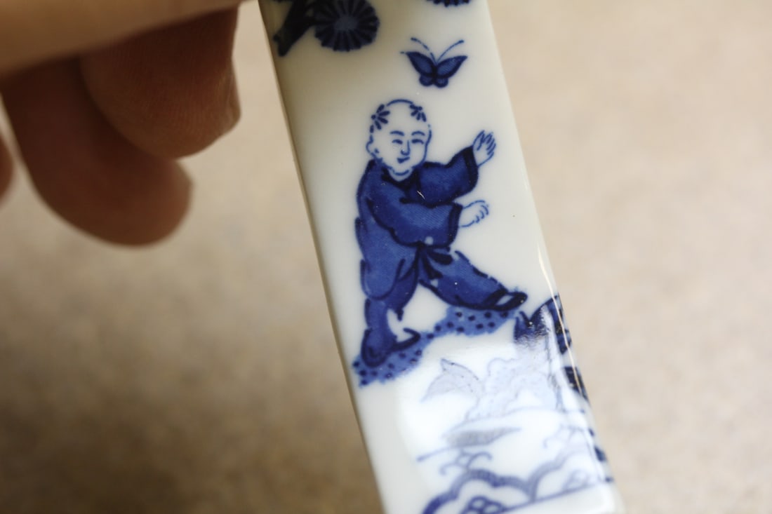 Japanese Porcelain Chop Stick Rest - 3