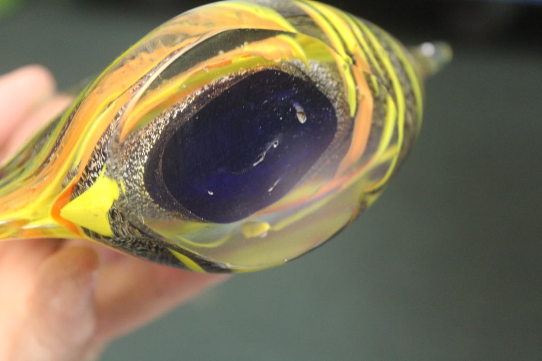 Art Glass Angelfish - 5