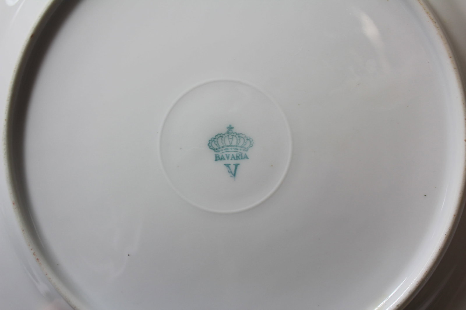 A Bavaria Rose Plate - 2