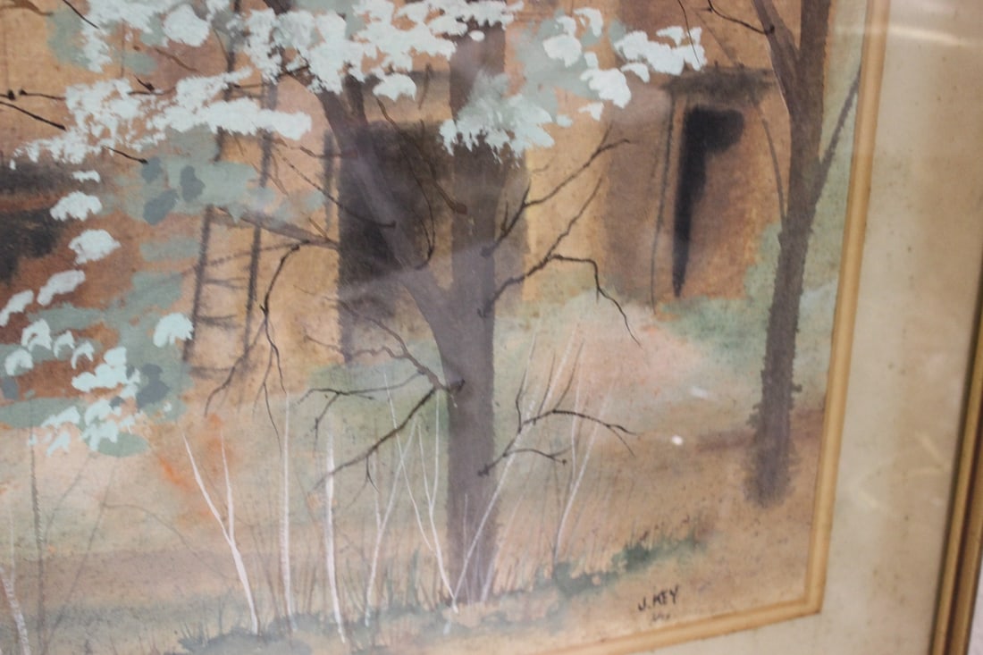 A Watercolor Serograph - 7