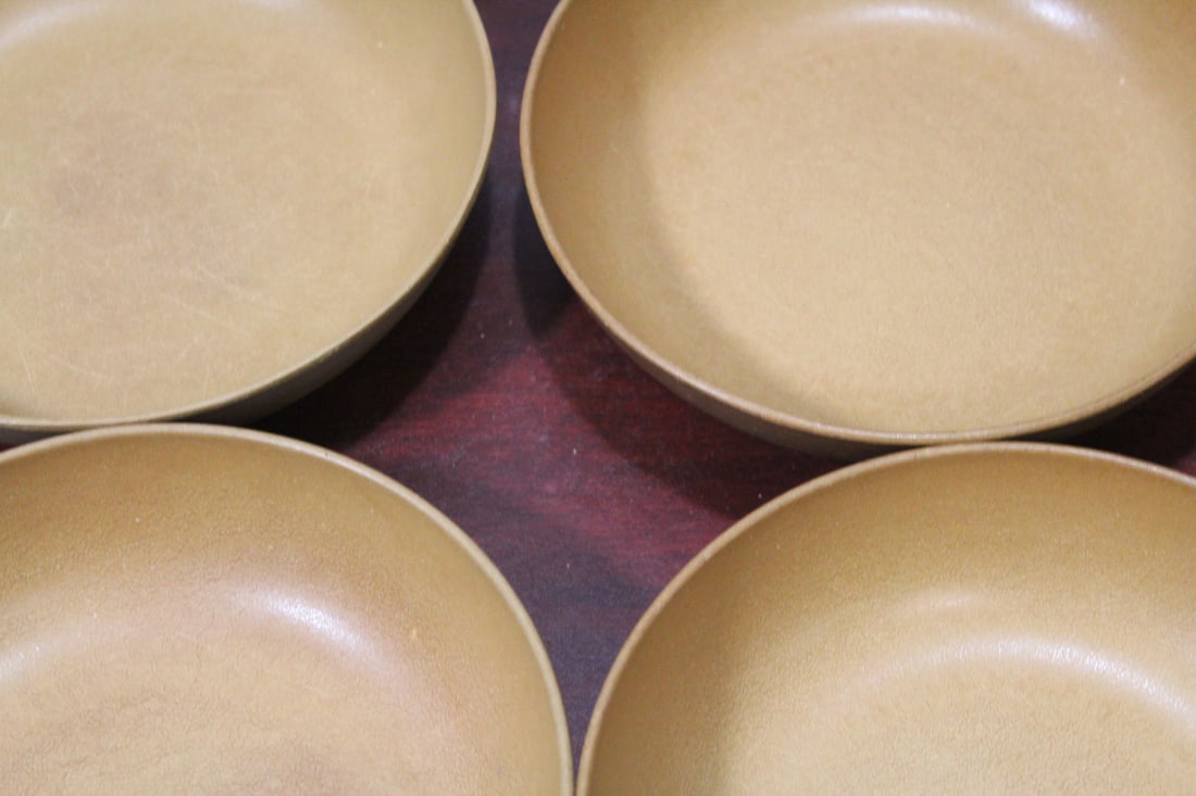 A Set of 4 Agatized Bowls - 3
