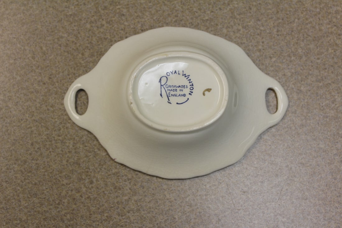 Royal Minton Two Handle Trinket Bowl - 2