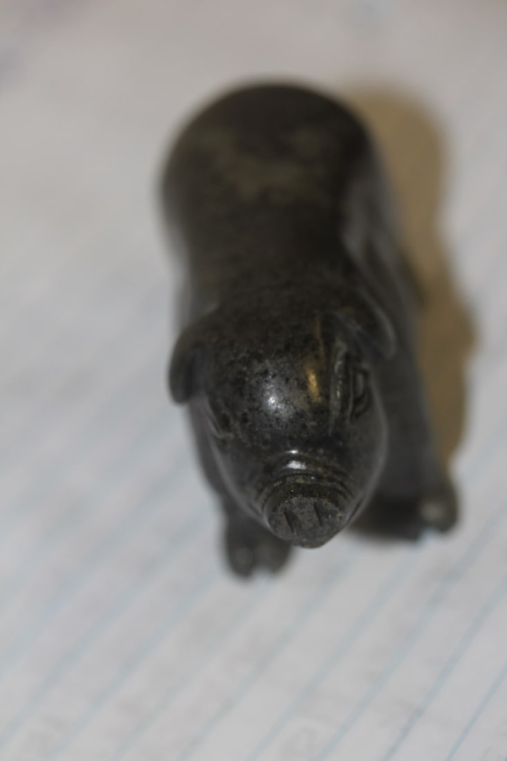 Chinese Jade or Hardstone Pig - 3