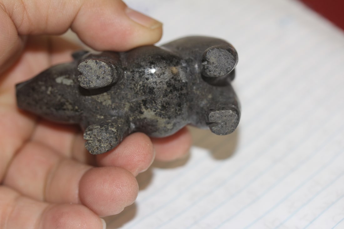 Chinese Jade or Hardstone Pig - 5