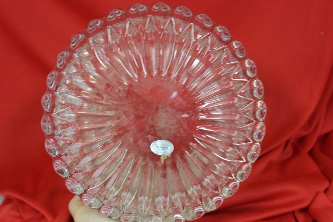 A Gorham Crystal Bowl - 3