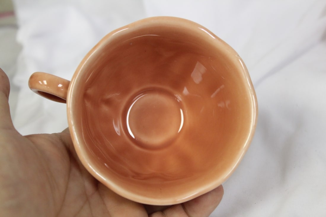California Pottery Cup and Saucer - 2