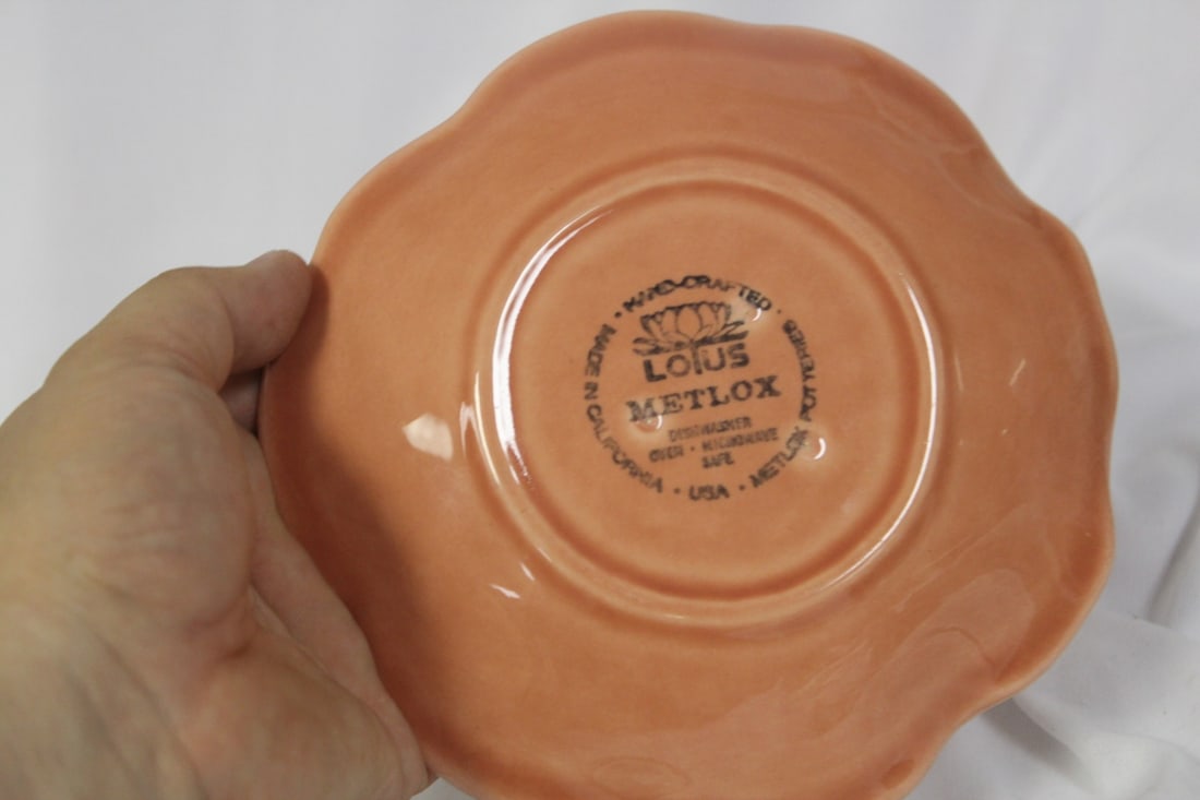 California Pottery Cup and Saucer - 6