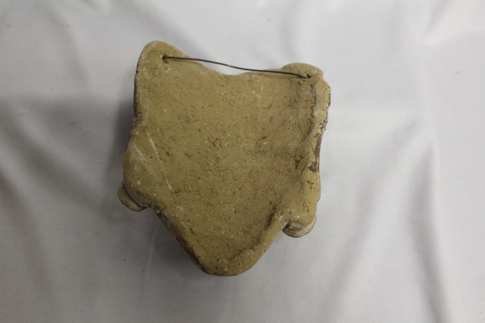 A Vintage Clay/Pottery Wall Hanger Mask - 6