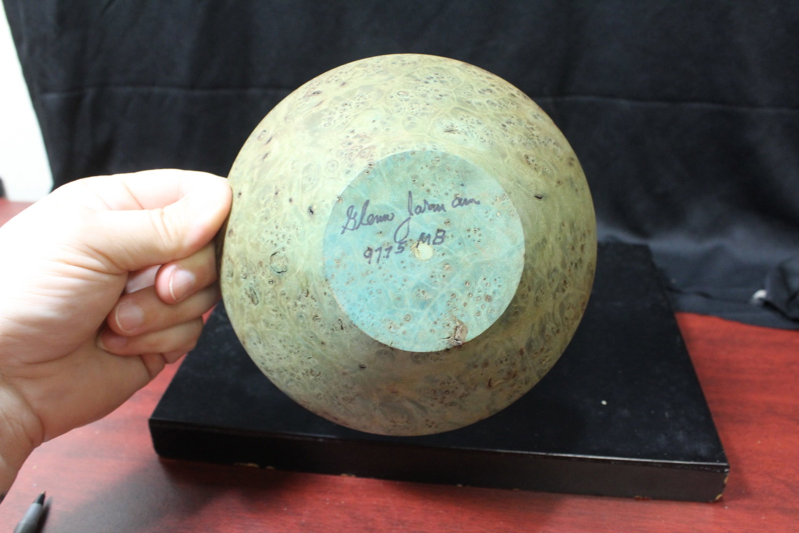 Signed Fiberglass? Bowl - 4