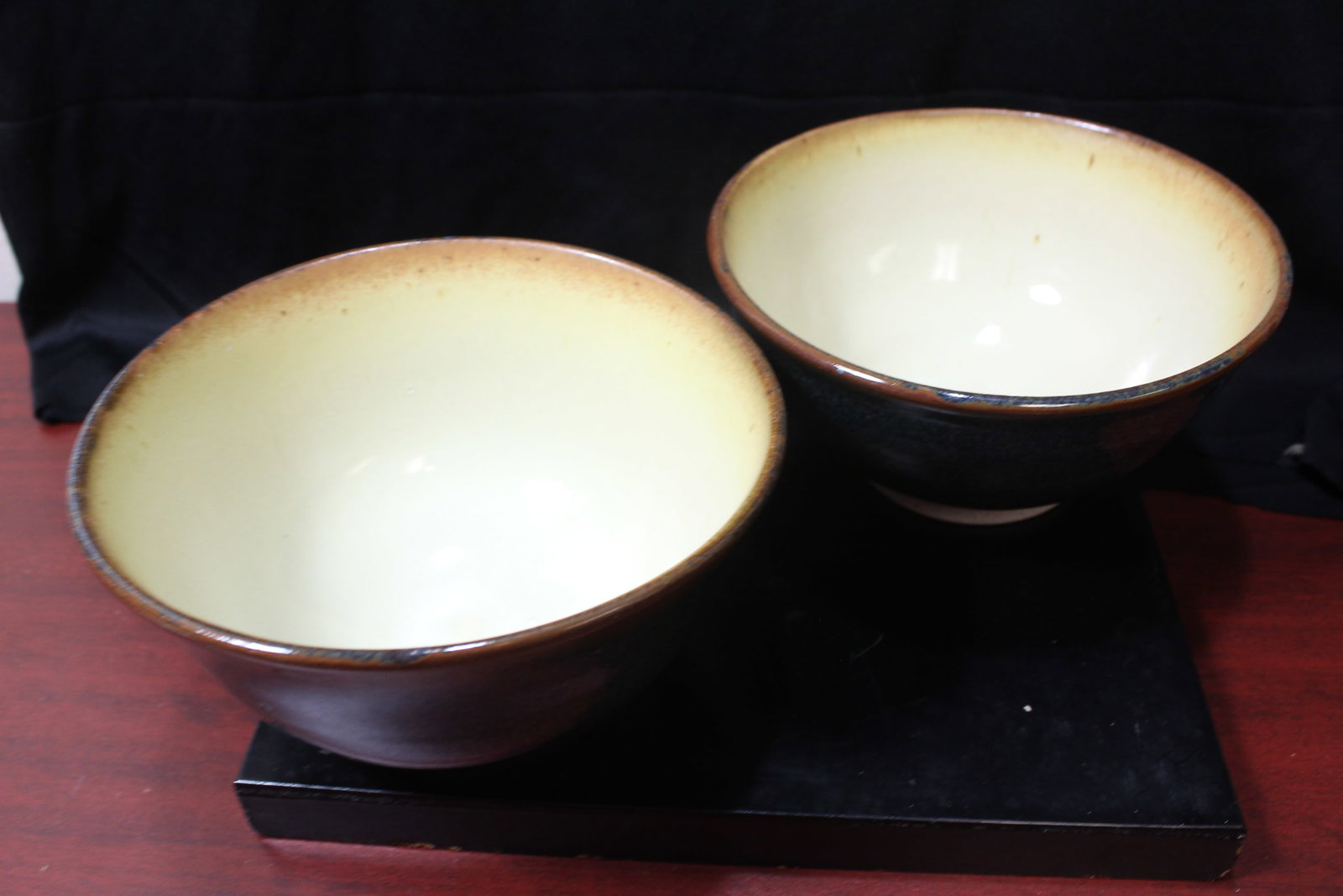 Set of Two LBI (Long Beach Island?) Pottery Bowls - 3