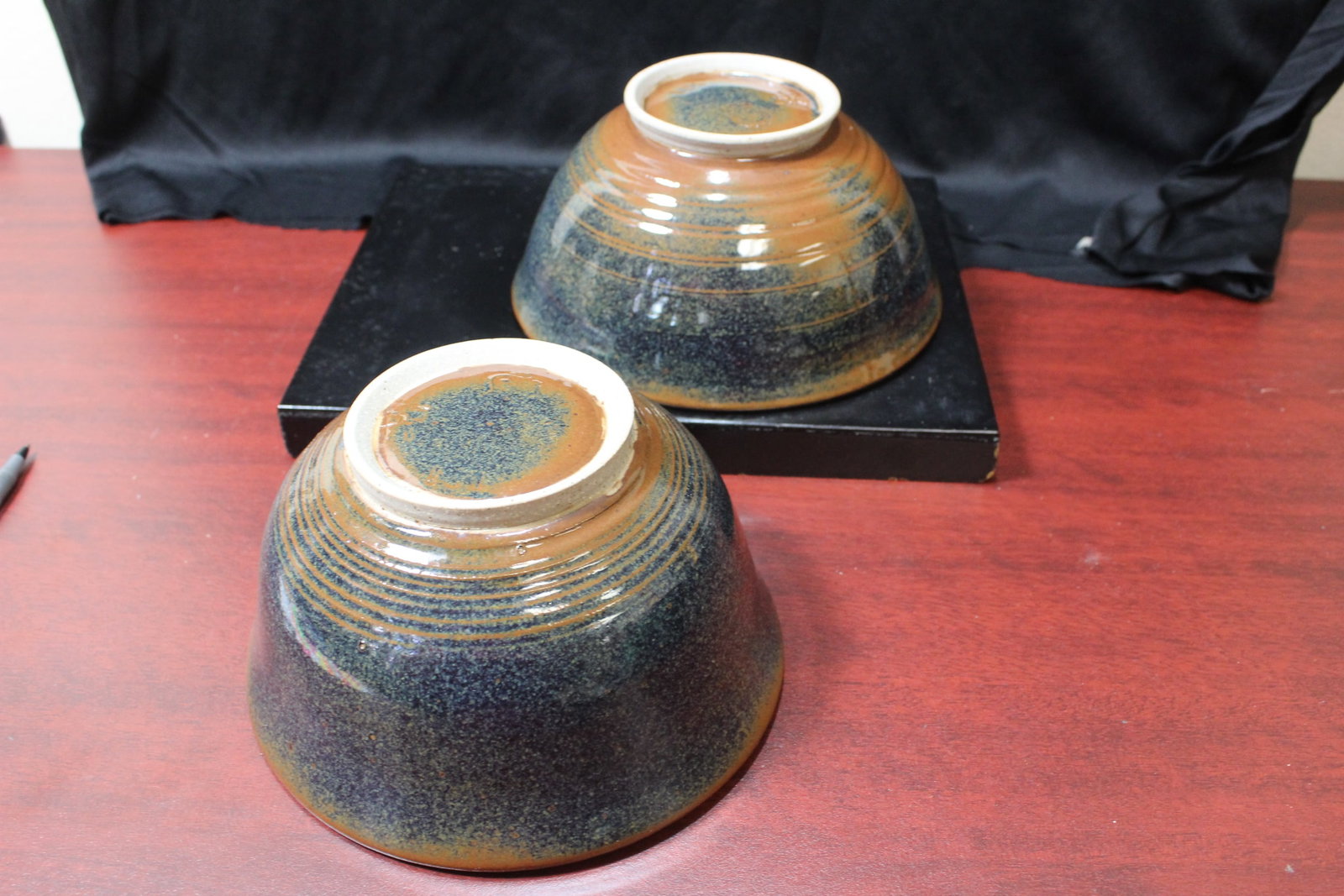 Set of Two LBI (Long Beach Island?) Pottery Bowls - 4