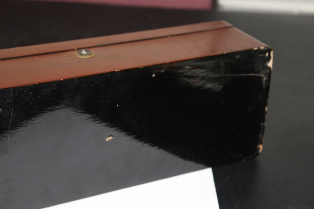 A Vintage Japanese Lacquer Long Box - 10