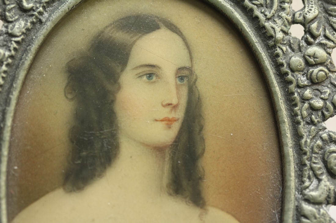 Hand Painted on Wood Portrait - 3