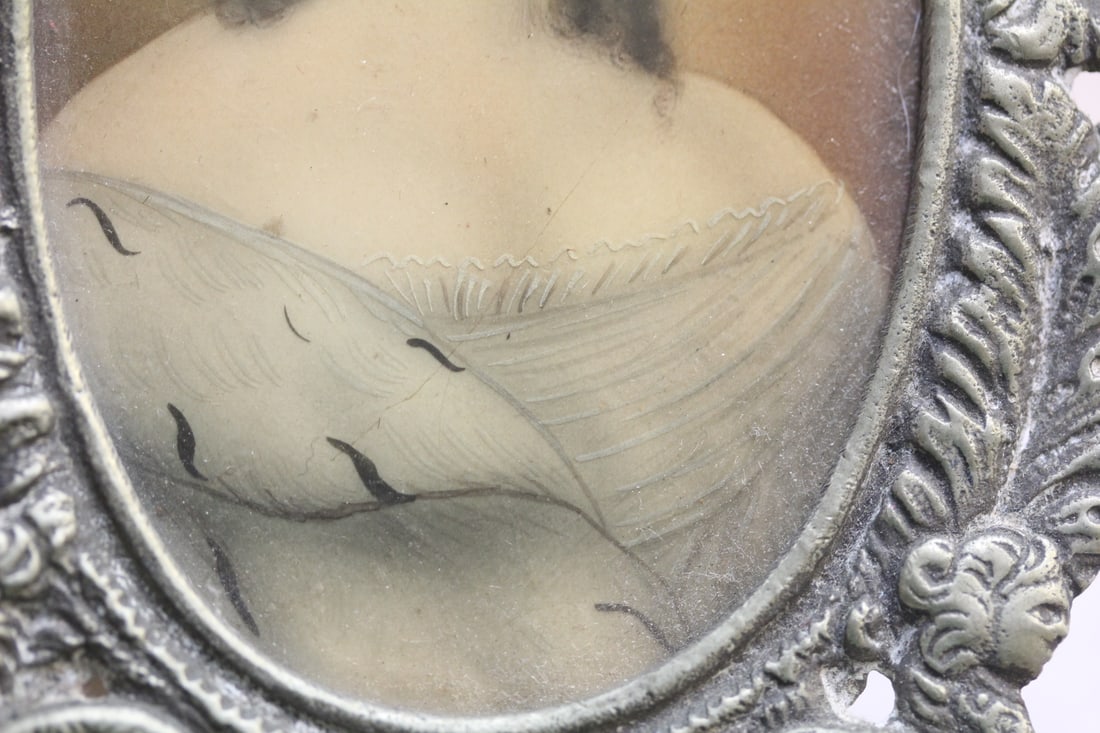 Hand Painted on Wood Portrait - 4