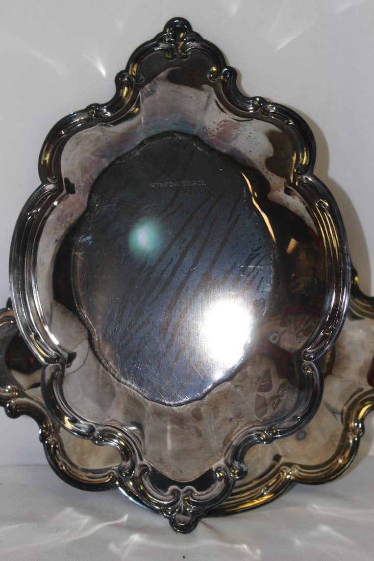 2 Silverplated Dishes - 3