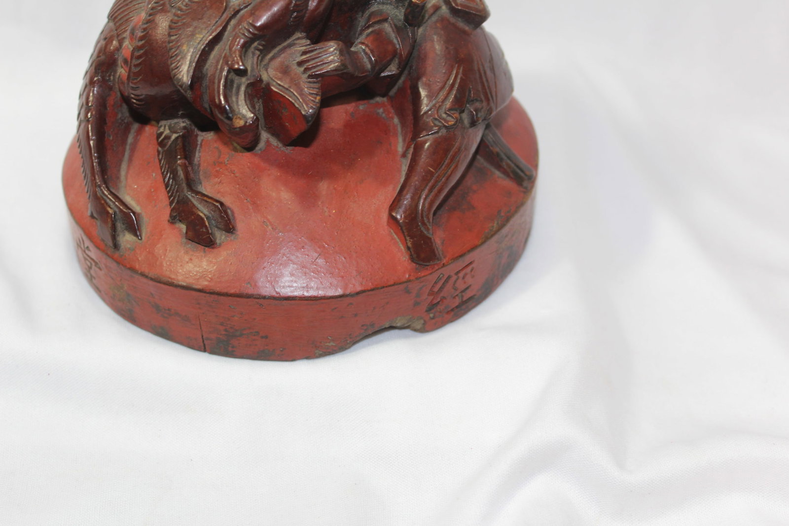 A Nicely Carved Wooden Lid or a Finial - 3