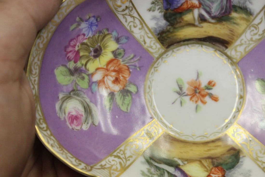 a Meissen? Cup and Saucer - 10