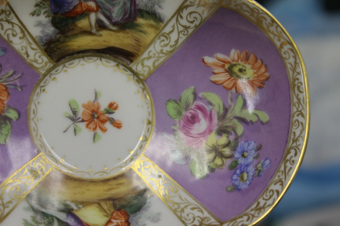 a Meissen? Cup and Saucer - 11