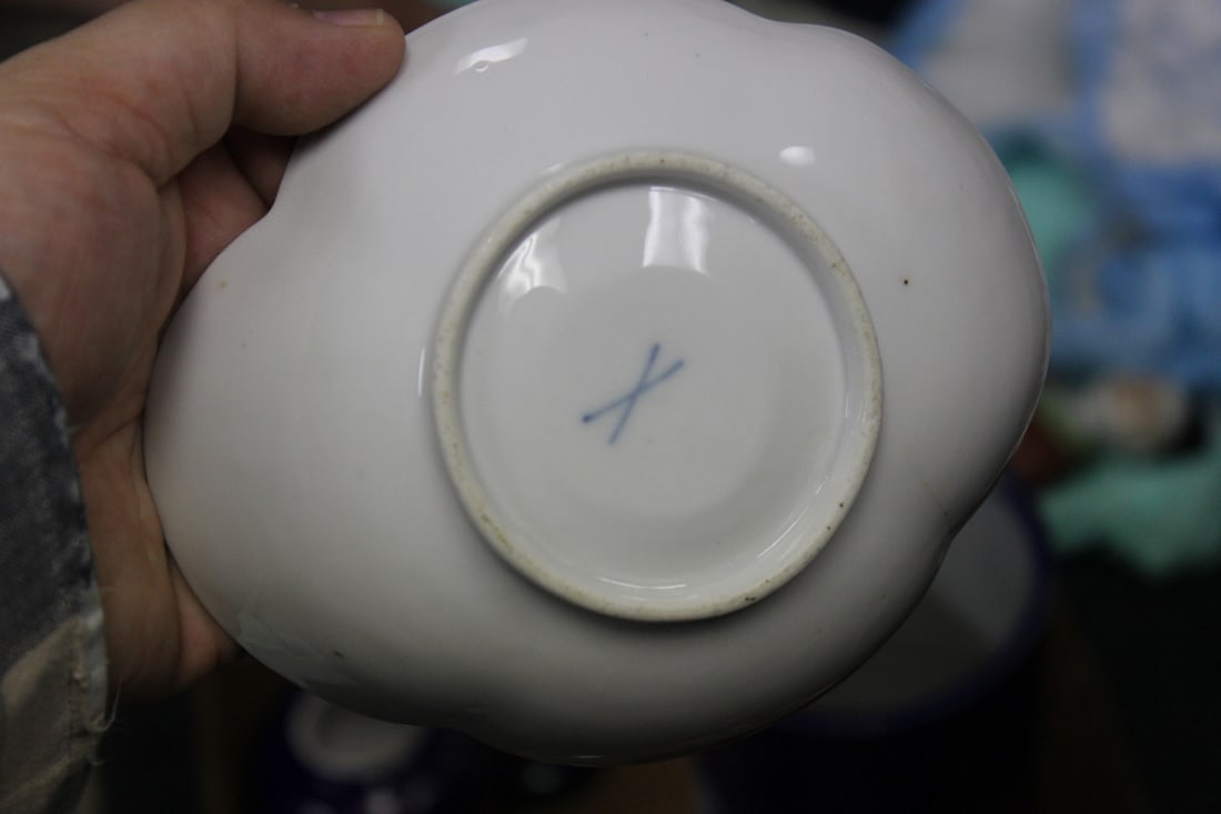 a Meissen? Cup and Saucer - 13