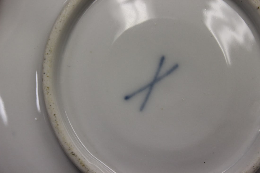 a Meissen? Cup and Saucer - 14