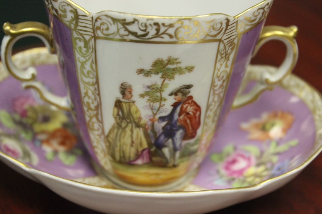 a Meissen? Cup and Saucer - 2