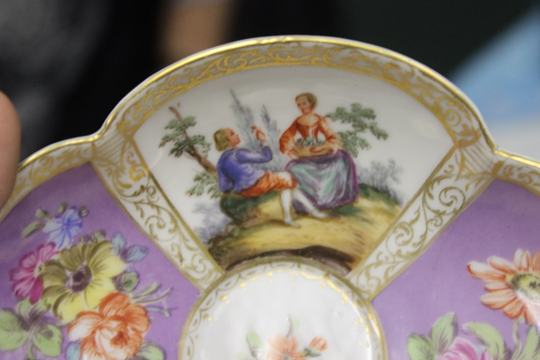 a Meissen? Cup and Saucer - 9