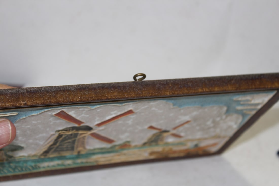 A Vintage Polychrome Delft Tile - 8