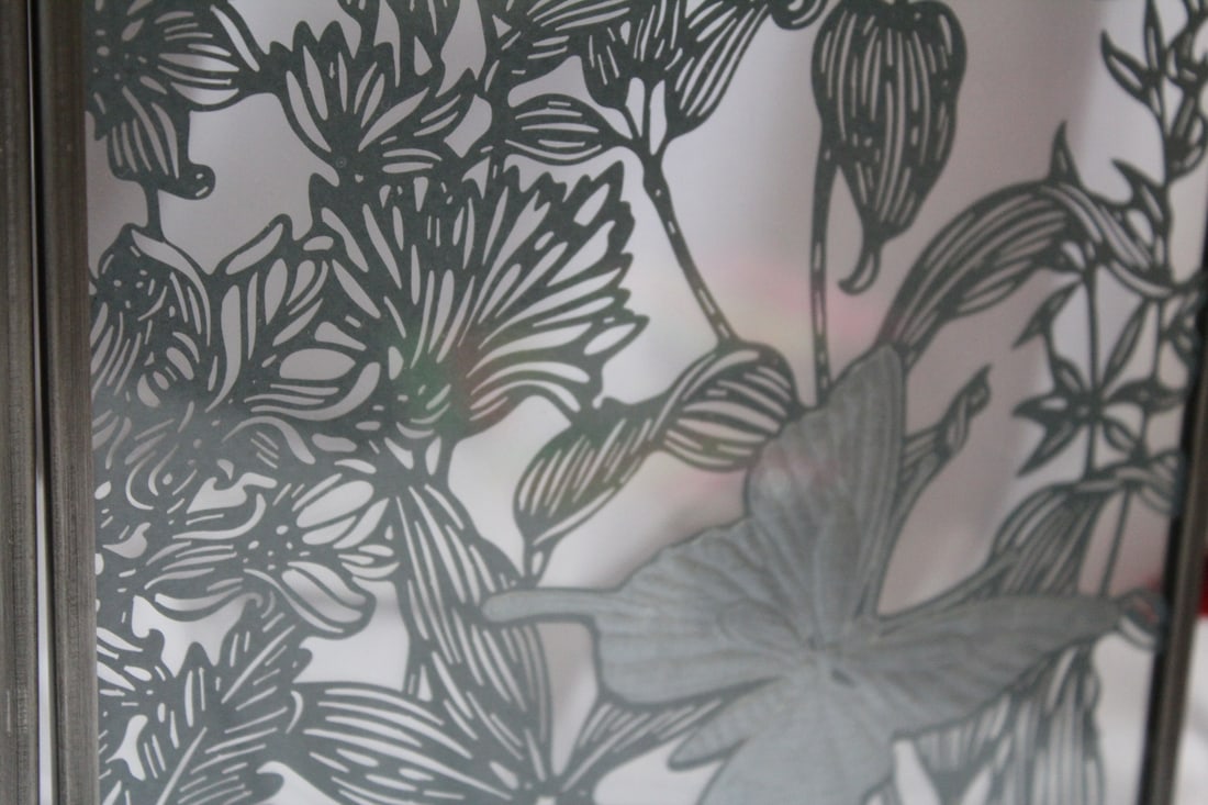 A Glass Chinese Tablescreen - 4