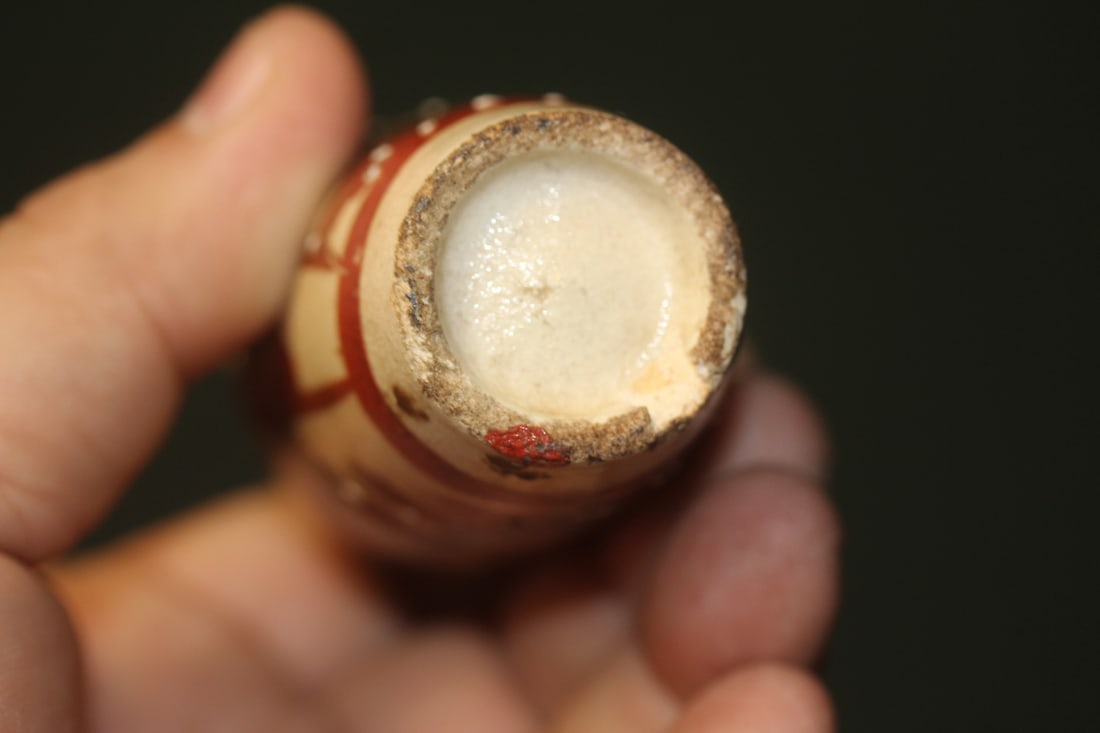 Antique Japanese Small Satsuma Vase - 5