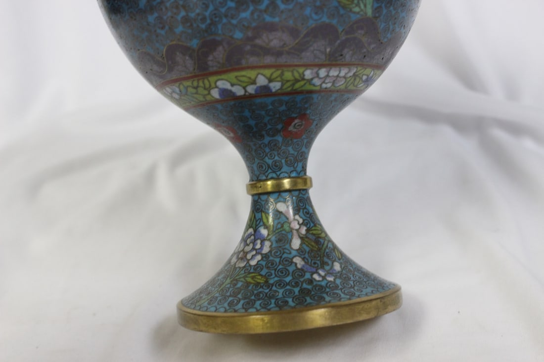 A Chinese Cloisonne Jar - 7