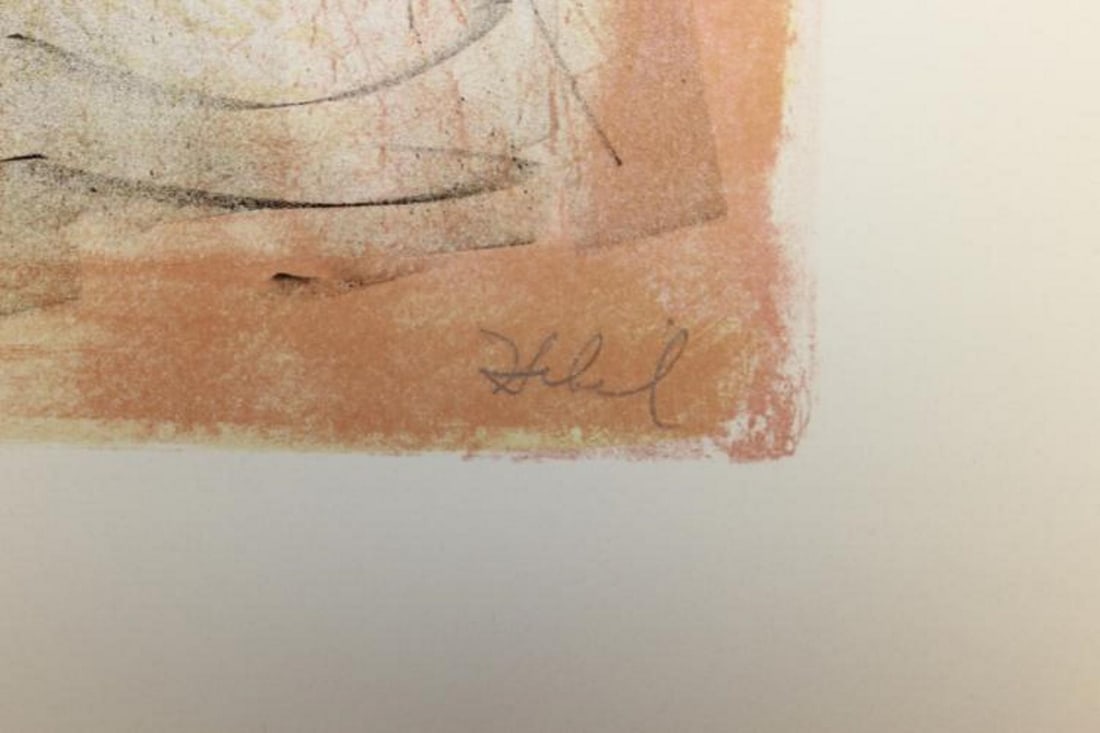 Edna Hibel Pencil Signed Lithograph - 2