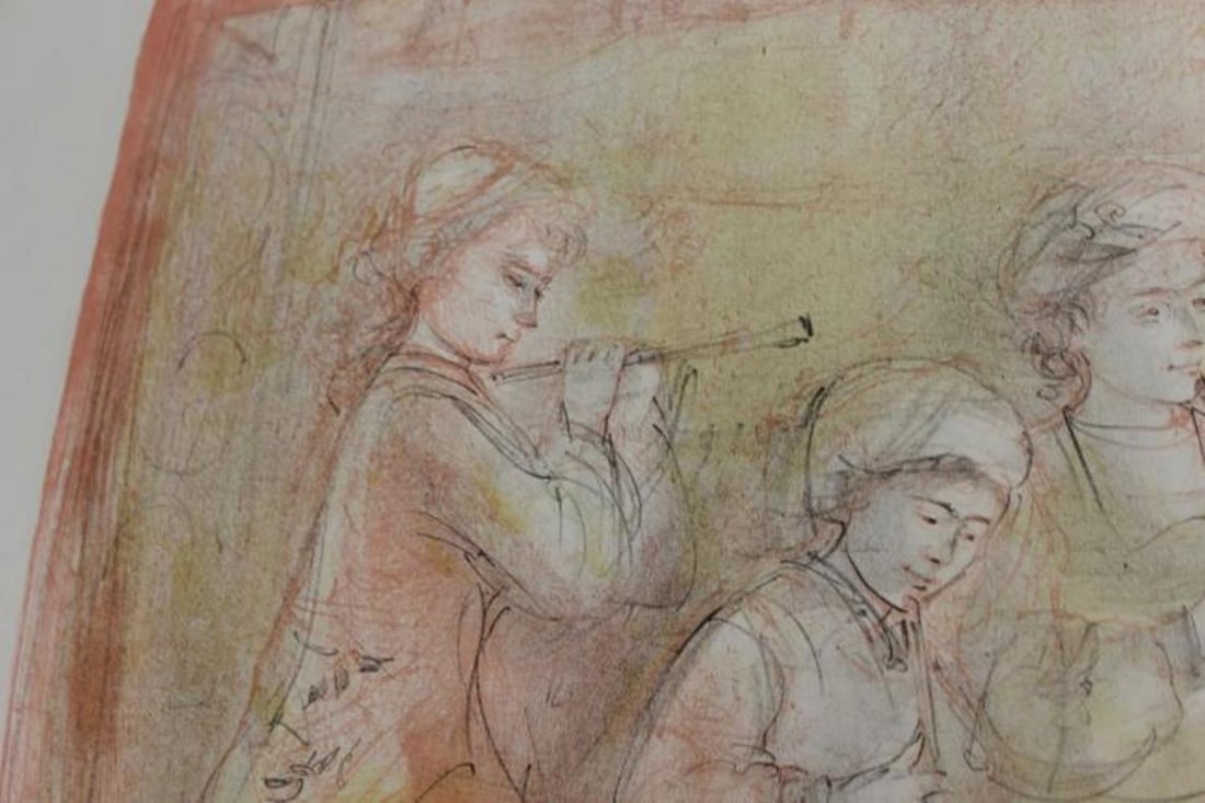 Edna Hibel Pencil Signed Lithograph - 5