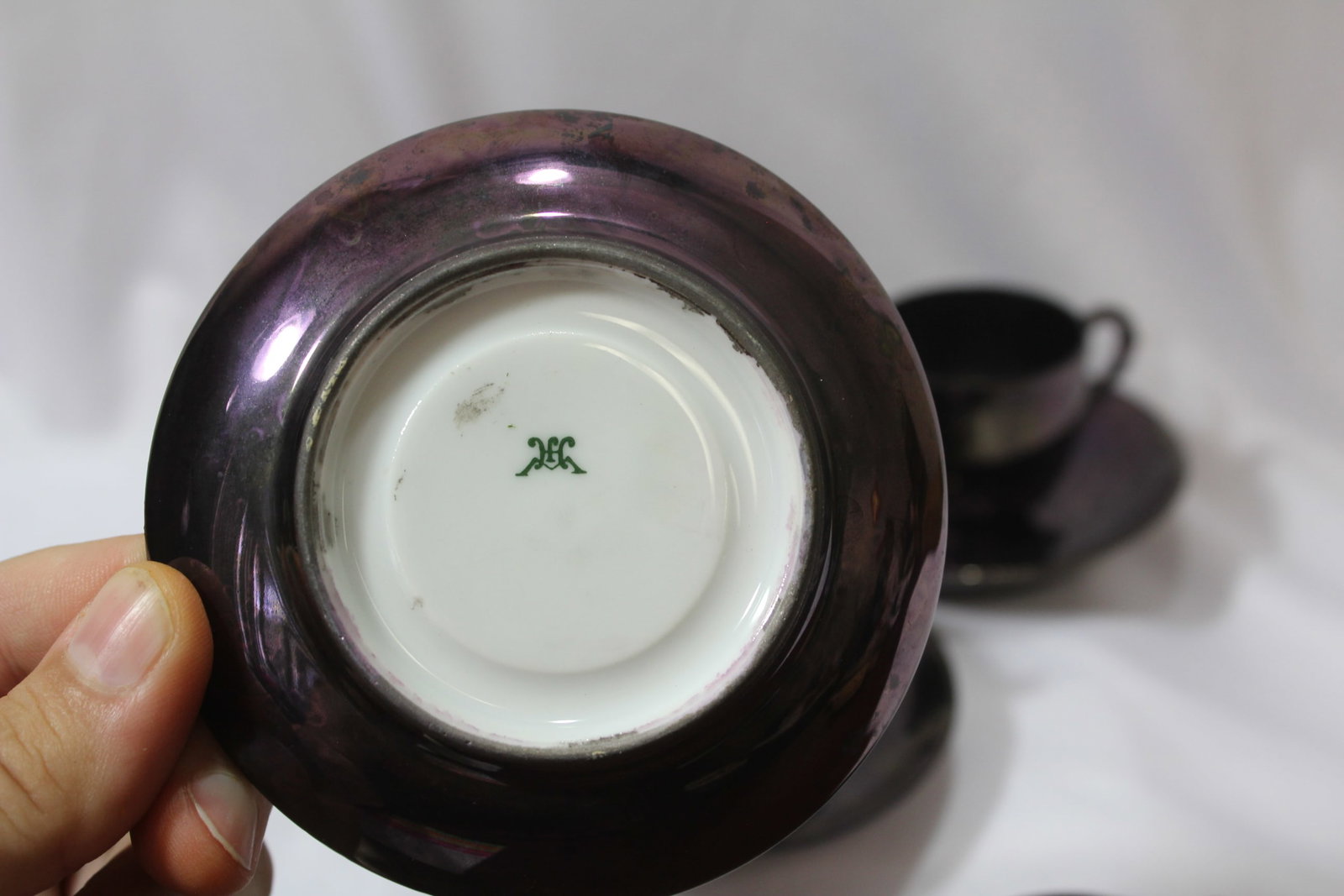 Set of 4 Dematesse Cup and Saucers - 6