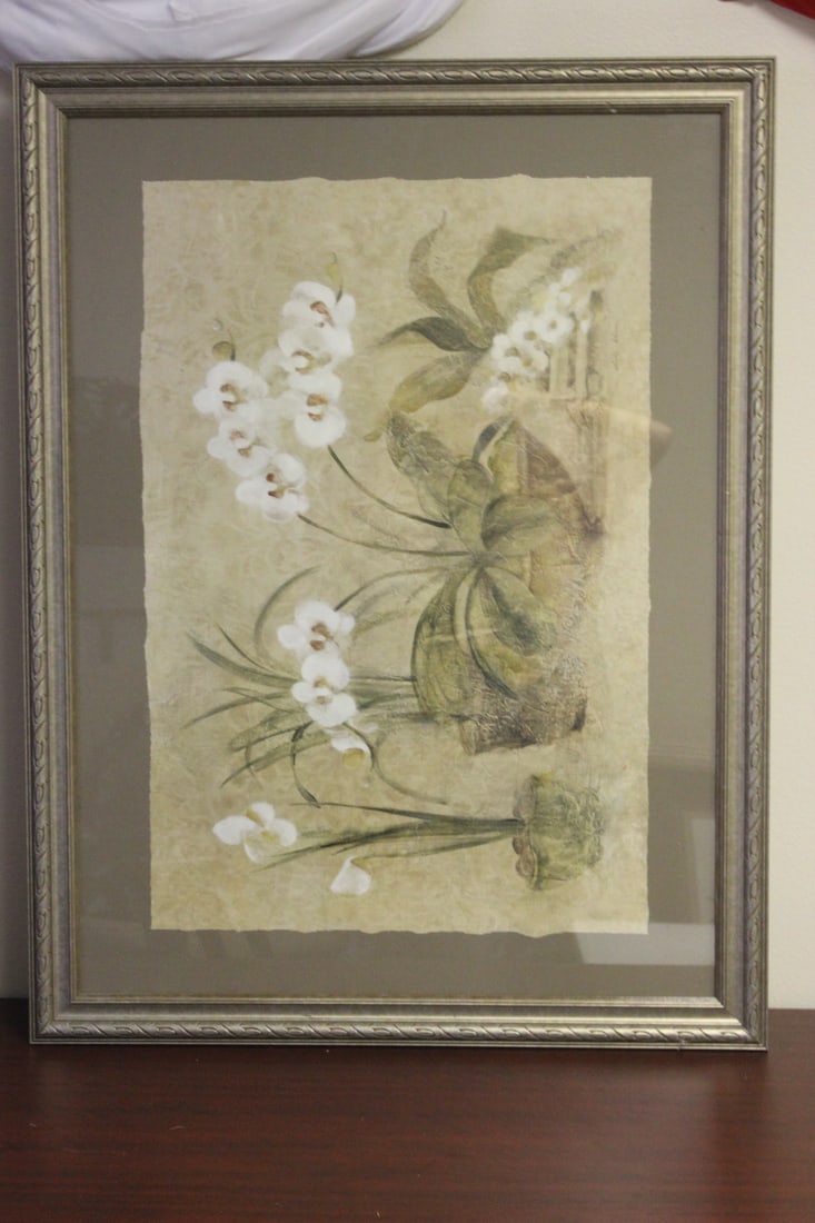 A Framed Lithograph: 37 3/4" x 28 3/4"