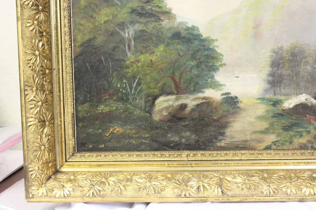 An Oil on Board/Metal - 6