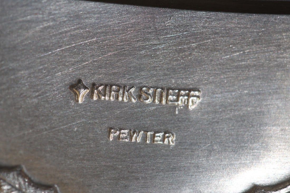 A Kirk Steiff Pewter Pin - 3