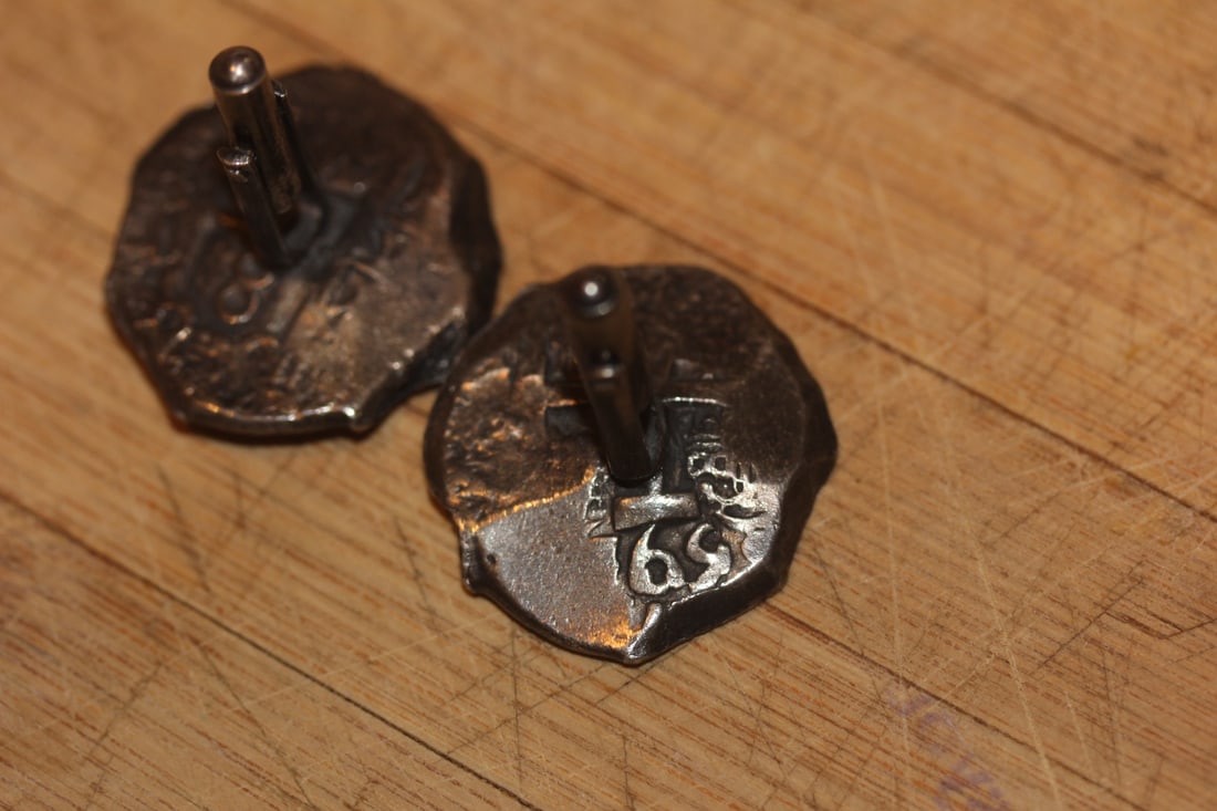 Possible Ship Wreck Coins Cufflink - 4