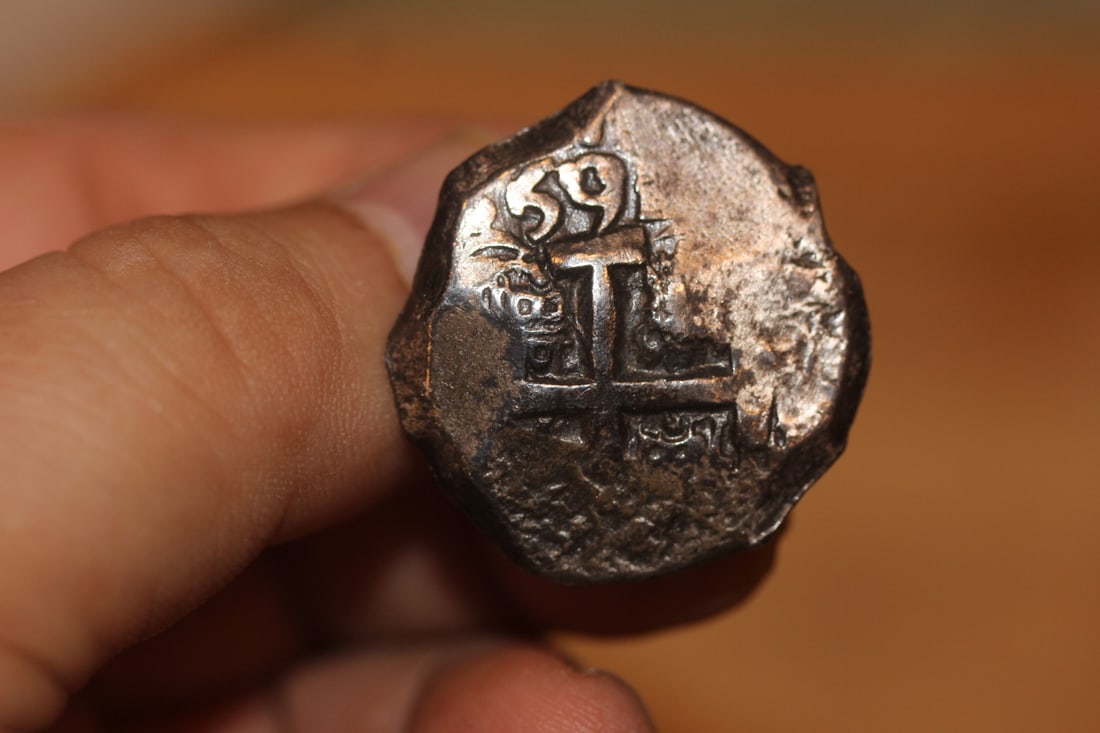 Possible Ship Wreck Coins Cufflink - 6