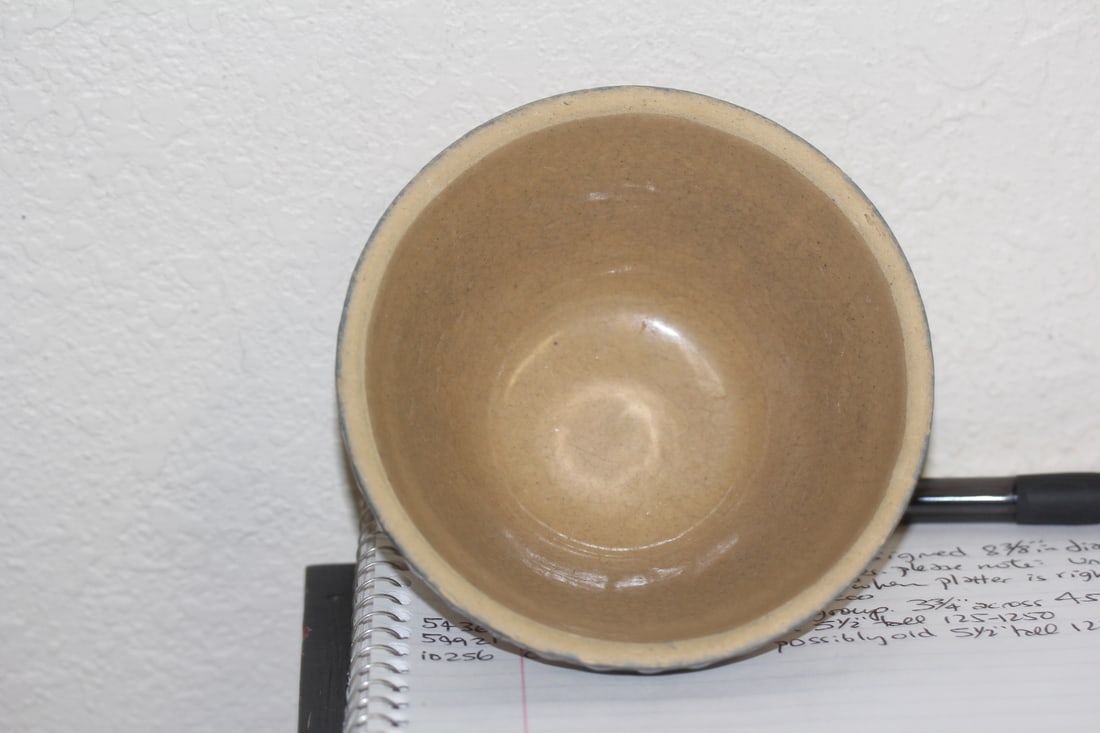 Antique Pottery Bowl - 3