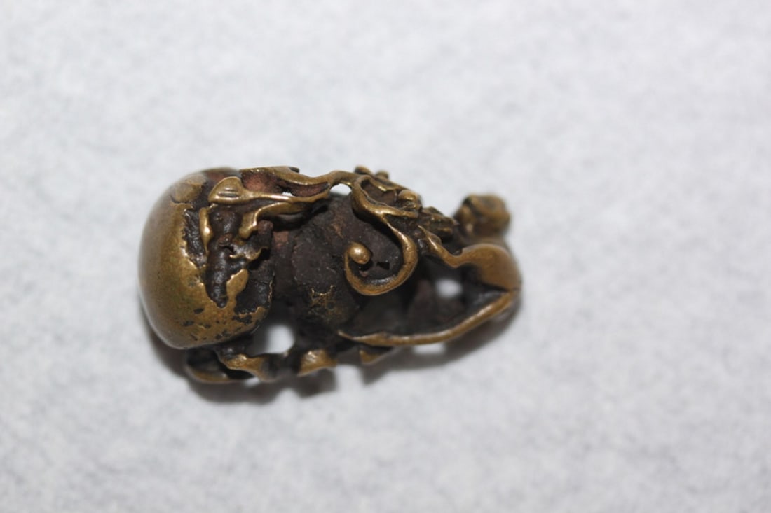 19th Century Japanese Bronze Netsuke - 2
