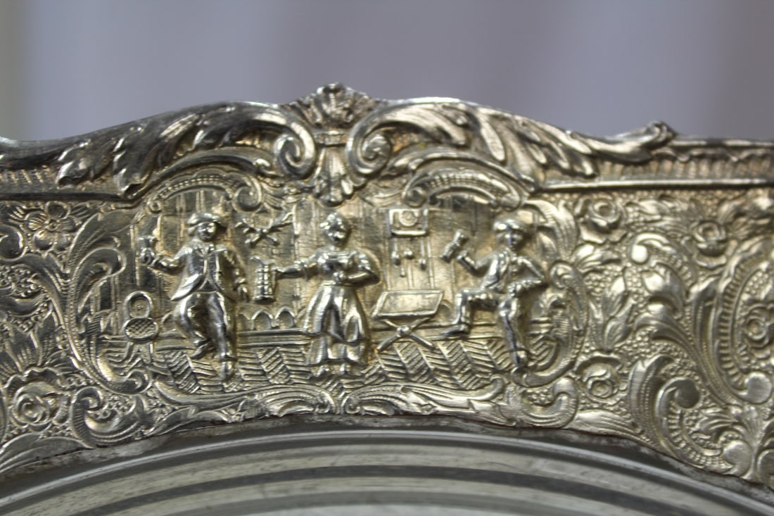 A Carved Silverplated Tray - 6