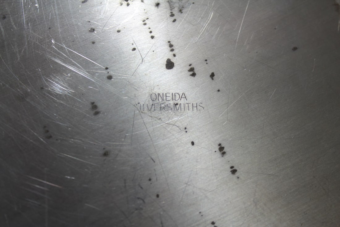 A Silverplated Plate by Onieda - 3