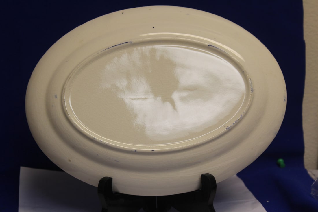 Willow Ware Blue and White Plate - 3