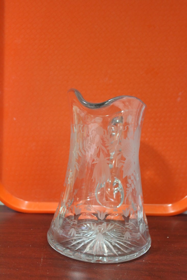 A Brilliant Cut Glass Pitcher - 2