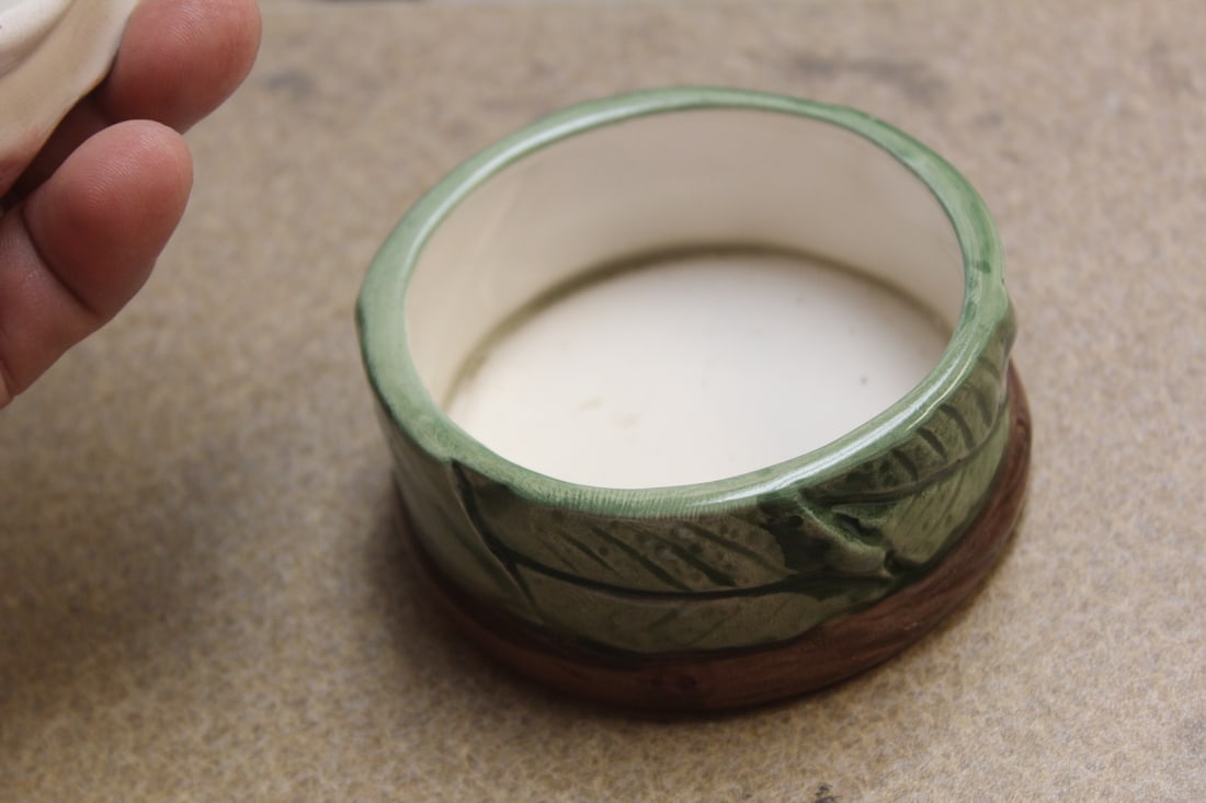 Ceramic Floral Trinket Box - 3