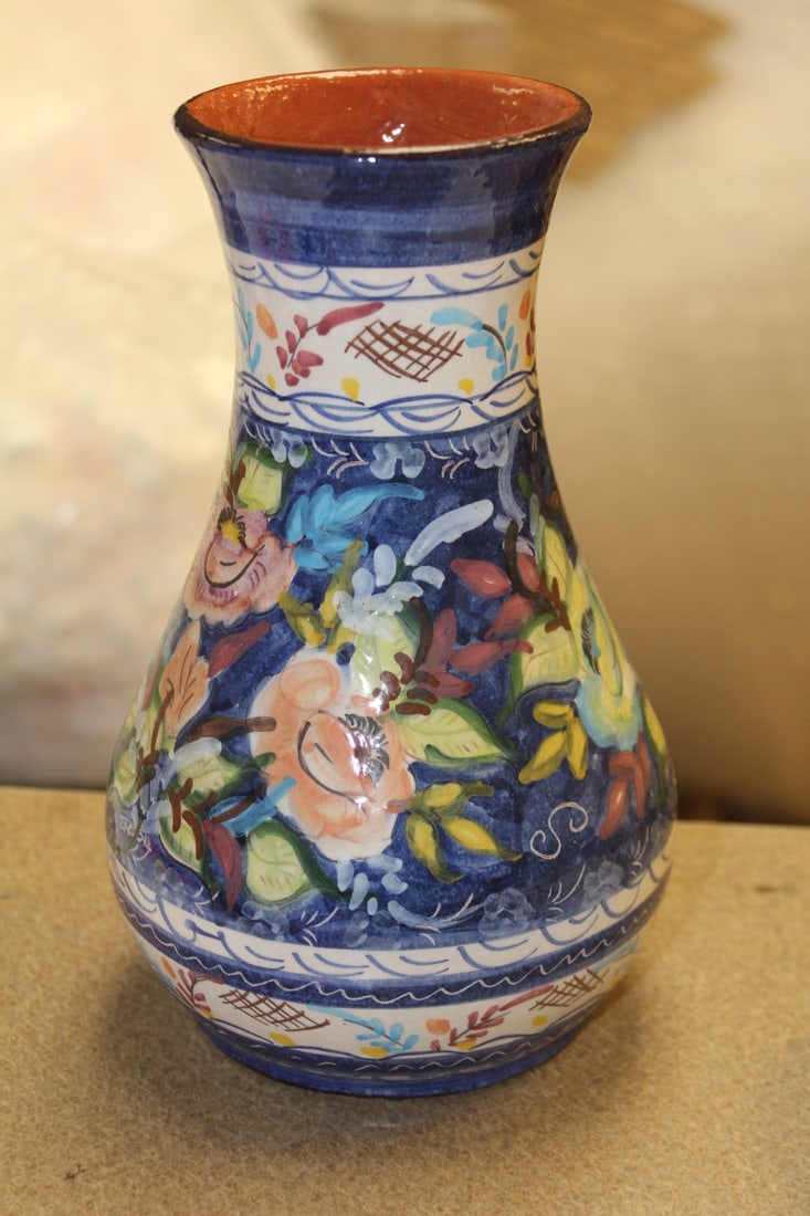 Decorative Hand Painted Vase - 2