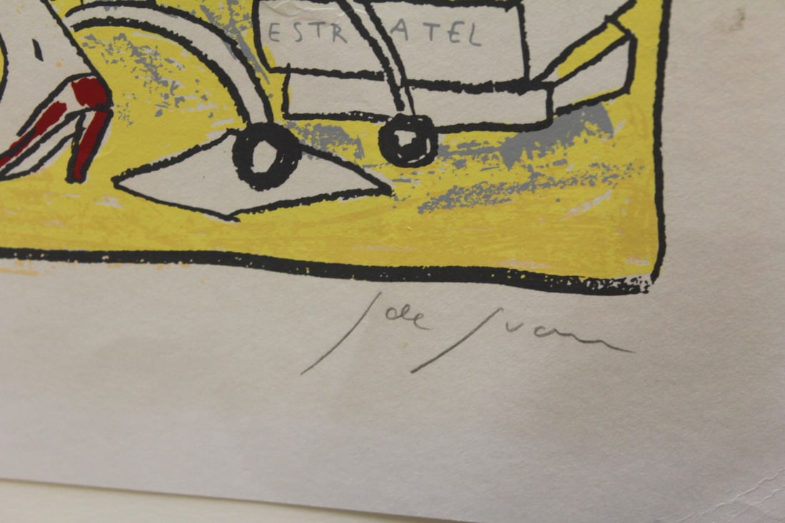 Signed Lithograph by Javier de Juan - 2