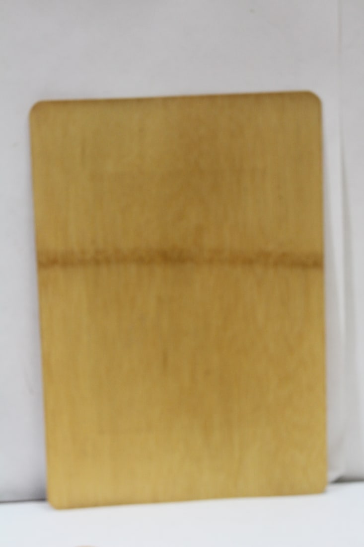 A Japanese Print on a Bamboo Panel - 5