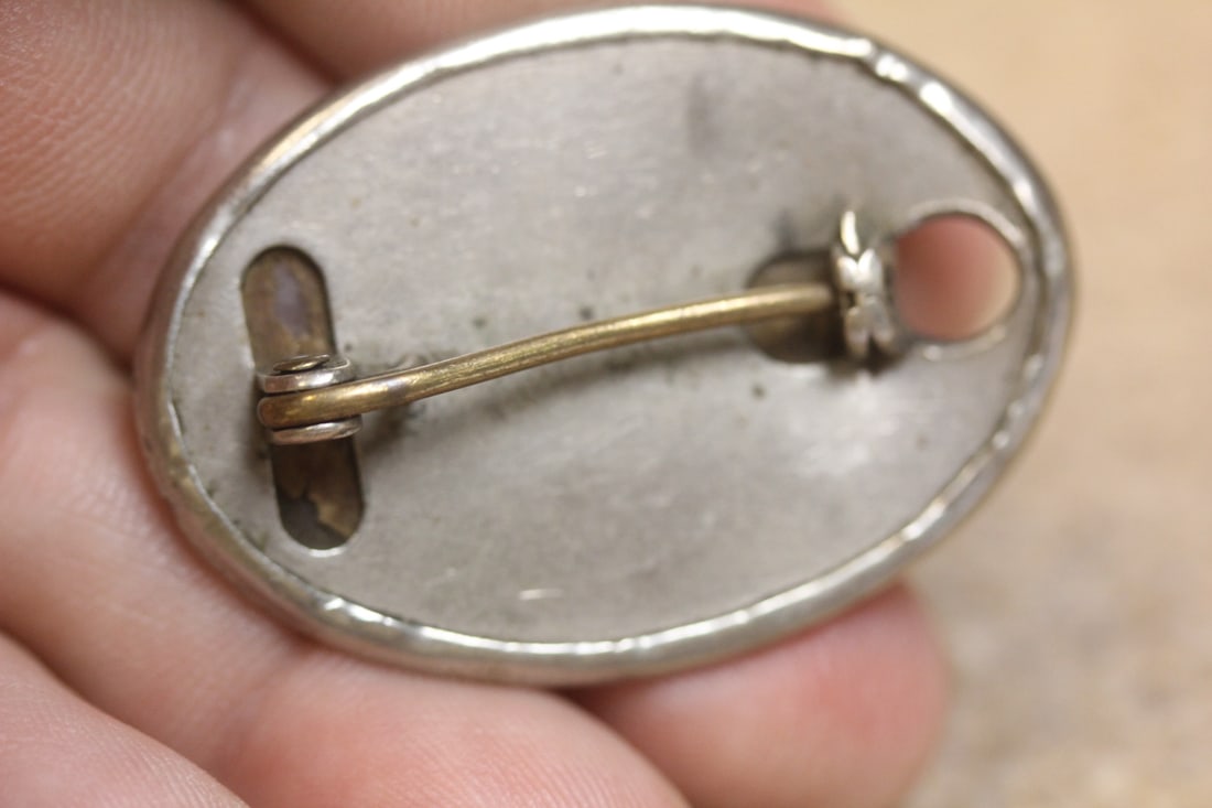 Antique Fisher Body Name Tag - 2
