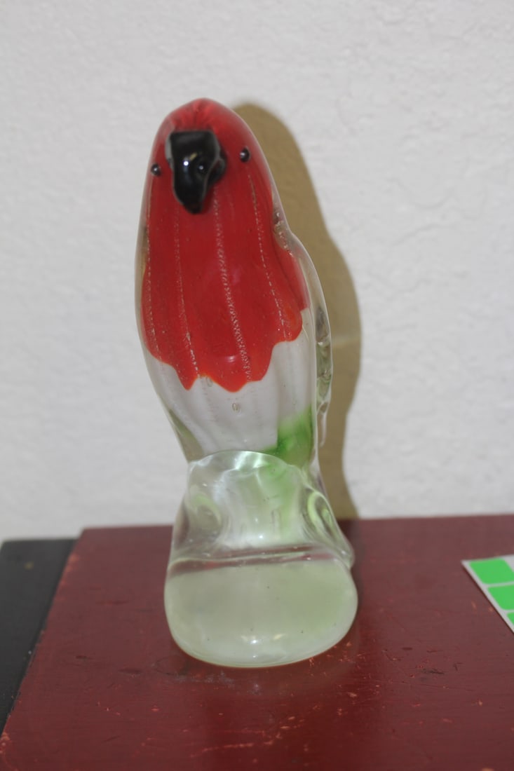 Art Glass Parrot - 2
